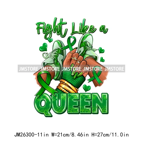 Afro Woman Pink Fight Like A Queen Hope Blessed Breast Cancer Awareness DTF Iron On Transfer Stickers Ready To Press For Hoodies