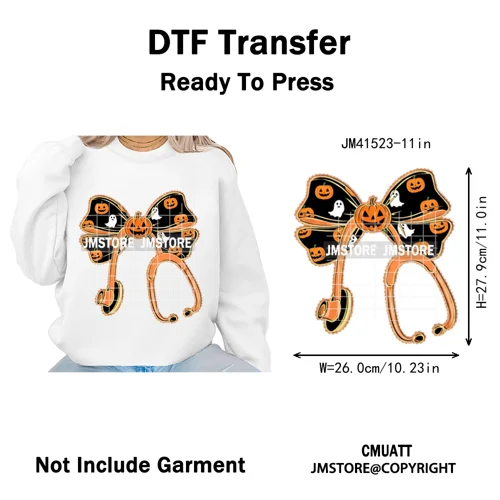 Cute Soda Can Energy Drink Boo Ghost Coquette Spooky Halloween Iron on DTF Washable Transfer Sticker Ready to Press for Clothing