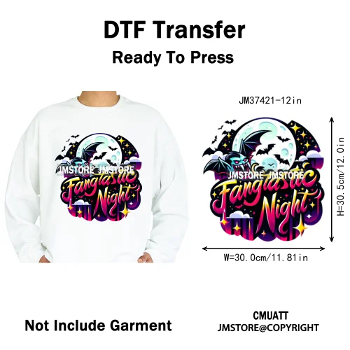12in Dino Trucks Drip Or Die Skull Beats Graffiti Streetwear Man Design Iron on DTF Transfer Stickers Ready to Press for Clothes