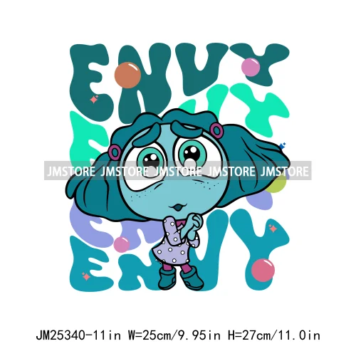 Colorful Emotions Era Mental Health Speech Therapy Printing Decals Iron On DTF Transfers Stickers Ready To Press For Clothing