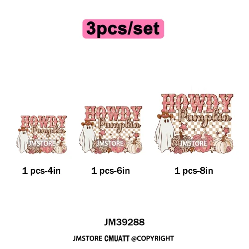 Witchy Goose Howday Pumpkin Boo Ghost Spooky Season Coquette Halloween Iron on DTF Transfers Stickers Ready to Press for Clothes