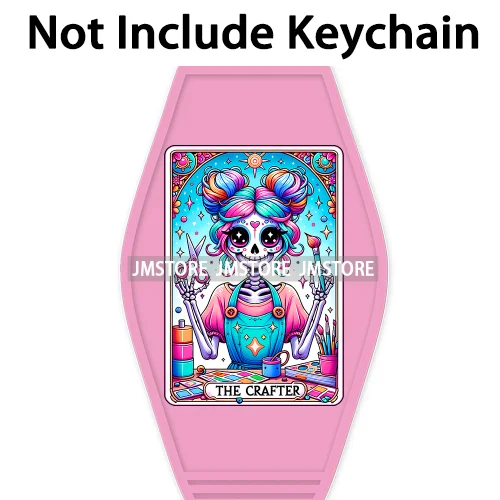 Latina Chicano Mexican Tarot Card The Evil Eye High Quality WaterProof UV DTF Stickers For Motel Hotel Keychain Little Mermaid