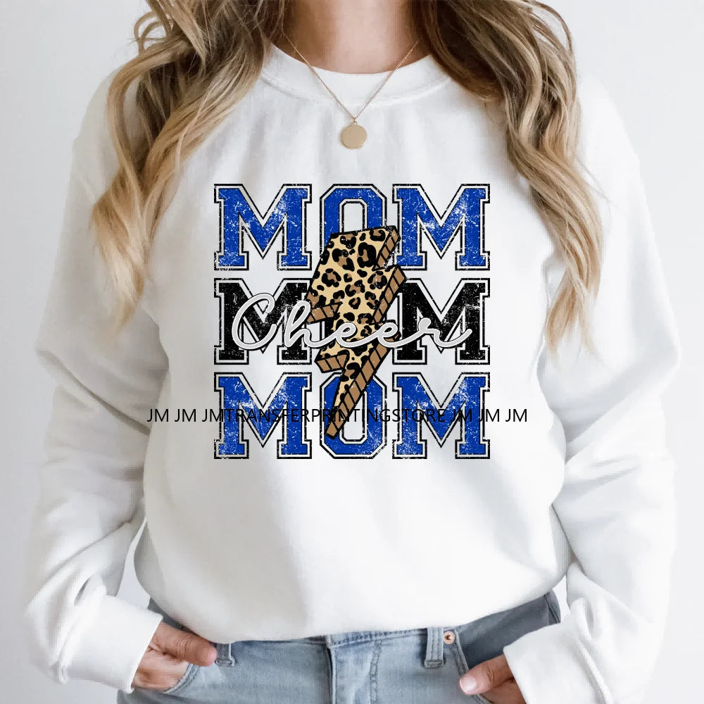 Retro Distressed Softball Baseball Football Sport Mom Touchdown Season My Heart Is On That Field DTF Transfer Sticker For Shirts