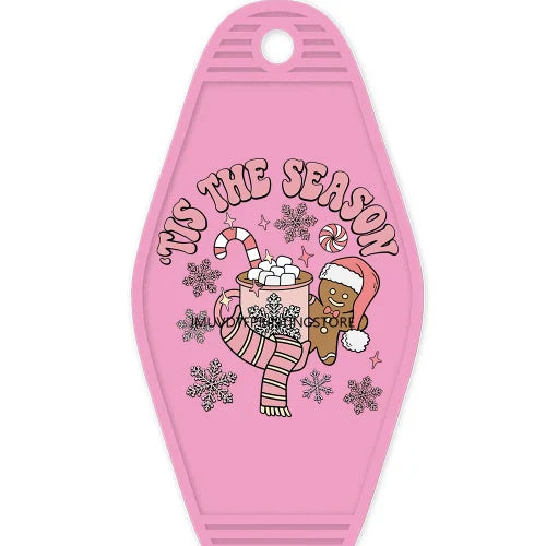 Ho Ho Ho Christmas Reindeer High Quality WaterProof UV DTF Sticker For Motel Hotel Keychain Ghost Dead Inside But It’s Christmas