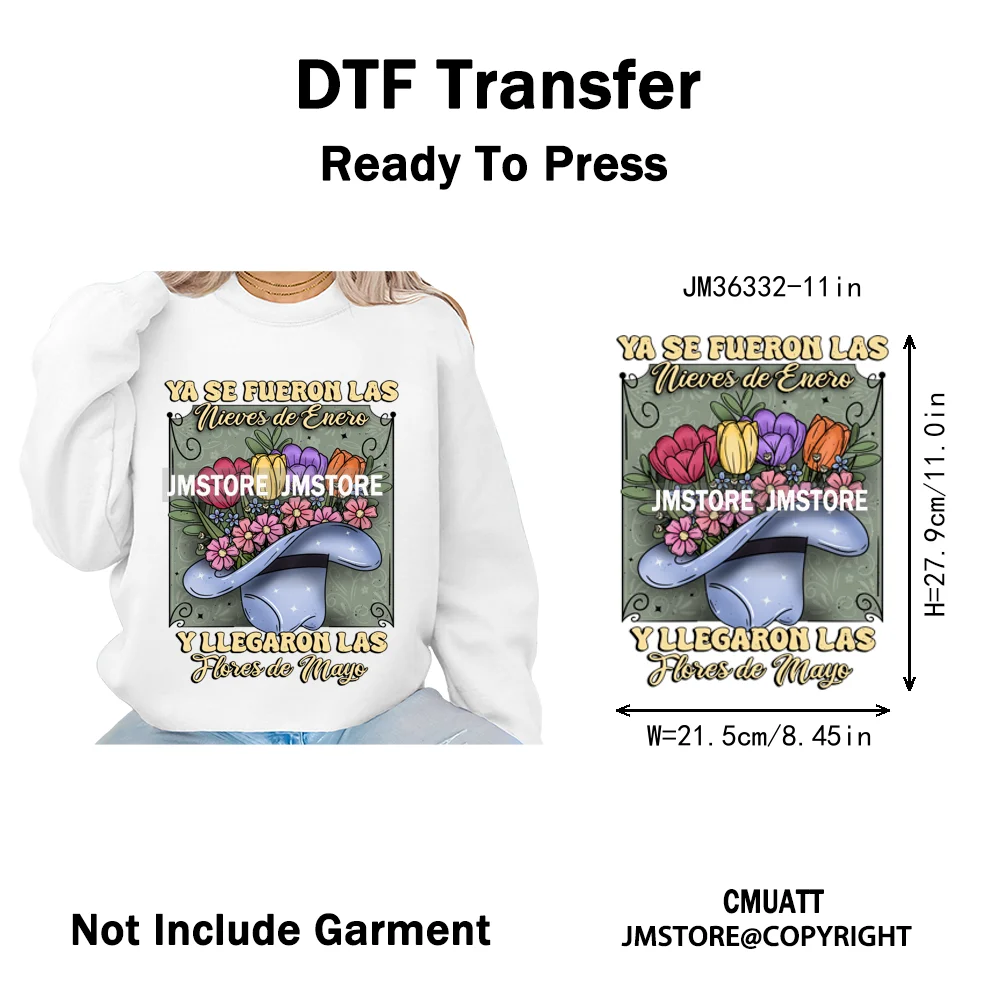 Funny Mexican Self-Love Latina Amor Propio Era Inverted Washable Iron on DTF Transfers Stickers Ready to Press for Sweatshirts