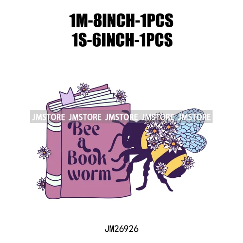 Readers Book Club Overthinker Mental Health Grab Life By Balls Positive Quotes DTF Iron On Transfers Stickers Decals For Clothes