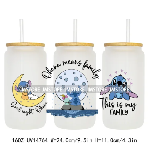 Birthday Cartoon Kids Friendship UV DTF Stickers Ready to Transfer Cup Wrap Custom Labels For Libbey Can Glass Tumblers Mugs