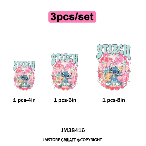 Funny Shells Coquette Bow Summer Salty Vibes Cartoon Printing Designs Iron On DTF Transfer Stickers Ready To Press T-shirts Bags