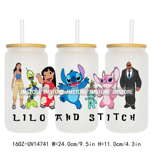 Birthday Cartoon Kids Friendship UV DTF Stickers Ready to Transfer Cup Wrap Custom Labels For Libbey Can Glass Tumblers Mugs