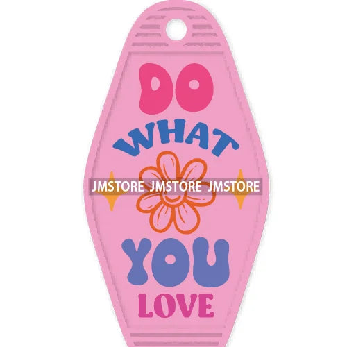 Make Today Awesome Amazing High Quality WaterProof UV DTF Sticker For Motel Hotel Keychain Positive Inspirational Saying