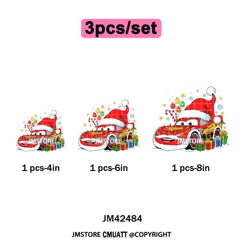 Glasses Cartoon Princess Animal Christmas Brushstroke Festive Vibes Iron on DTF Transfers Stickers Ready to Press for Hoodies