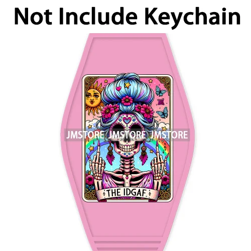 Latina Chicano Mexican Tarot Card The Evil Eye High Quality WaterProof UV DTF Stickers For Motel Hotel Keychain Little Mermaid