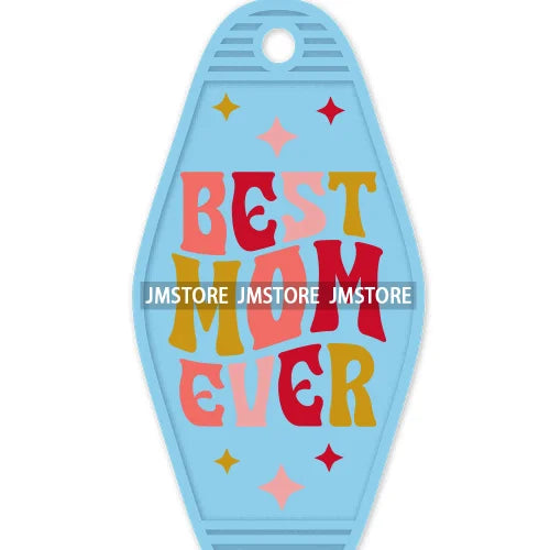 Camping Life Home Is Where We Park It High Quality WaterProof UV DTF Sticker For Motel Hotel Keychain Cat Mom