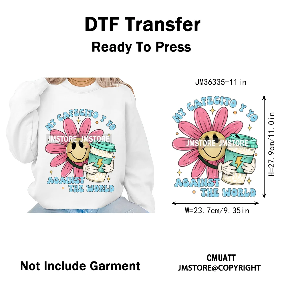 Funny Mexican Self-Love Latina Amor Propio Era Inverted Washable Iron on DTF Transfers Stickers Ready to Press for Sweatshirts