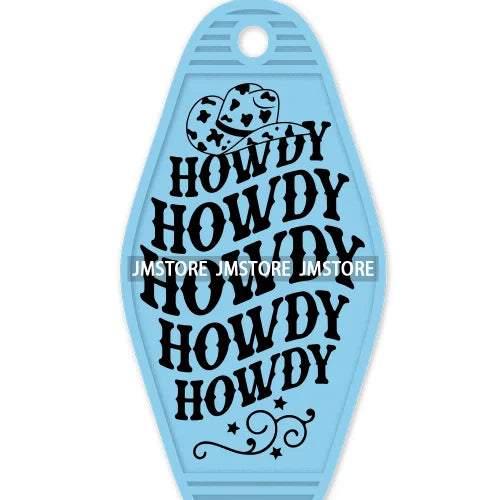 Wild And Free Western Life Cow Quotes High Quality WaterProof UV DTF Sticker For Motel Hotel Keychain Small Business Mama