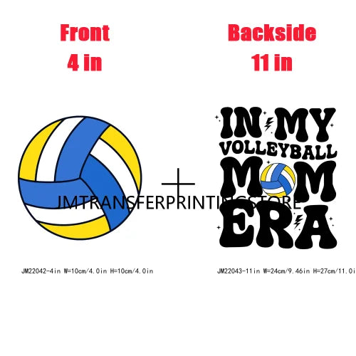 In My Ball Sport Mom Era Mother's Day Faux Glitter Dalmatian Lightning Bolt Soccer Mama DTF Transfer Stickers For Clothing