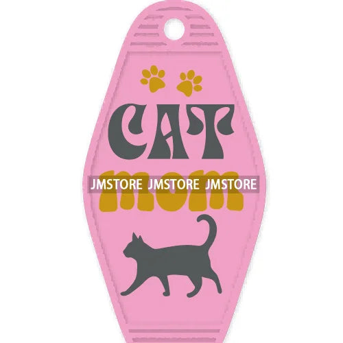 Camping Life Home Is Where We Park It High Quality WaterProof UV DTF Sticker For Motel Hotel Keychain Cat Mom