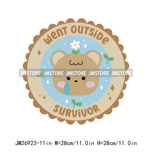 Readers Book Club Overthinker Mental Health Grab Life By Balls Positive Quotes DTF Iron On Transfers Stickers Decals For Clothes