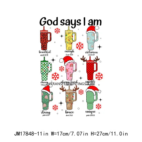 All I Need Is Cozy Winter Drink Coffee Lover Coquette Christmas Iron on Washable DTF Transfer Sticker Ready to Press for Hoodies