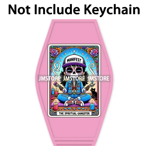 Latina Chicano Mexican Tarot Card The Evil Eye High Quality WaterProof UV DTF Stickers For Motel Hotel Keychain Little Mermaid