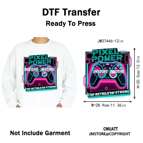 12in Colorful Rap Music Rock Vibes Mud Master Truck Space Trip Graffiti Iron on DTF Transfer Stickers Ready to Press for T-shirt