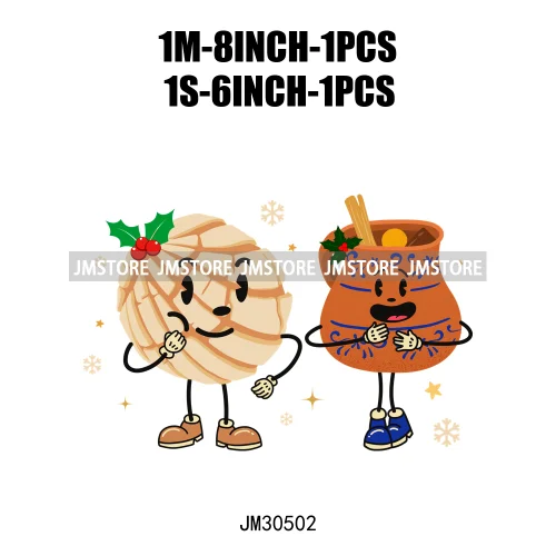 Funny Latina Mexican Culture Tis The Season For Tamales Pan Dulce Concha Christmas Iron On DTF Transfers Stickers For Clothes