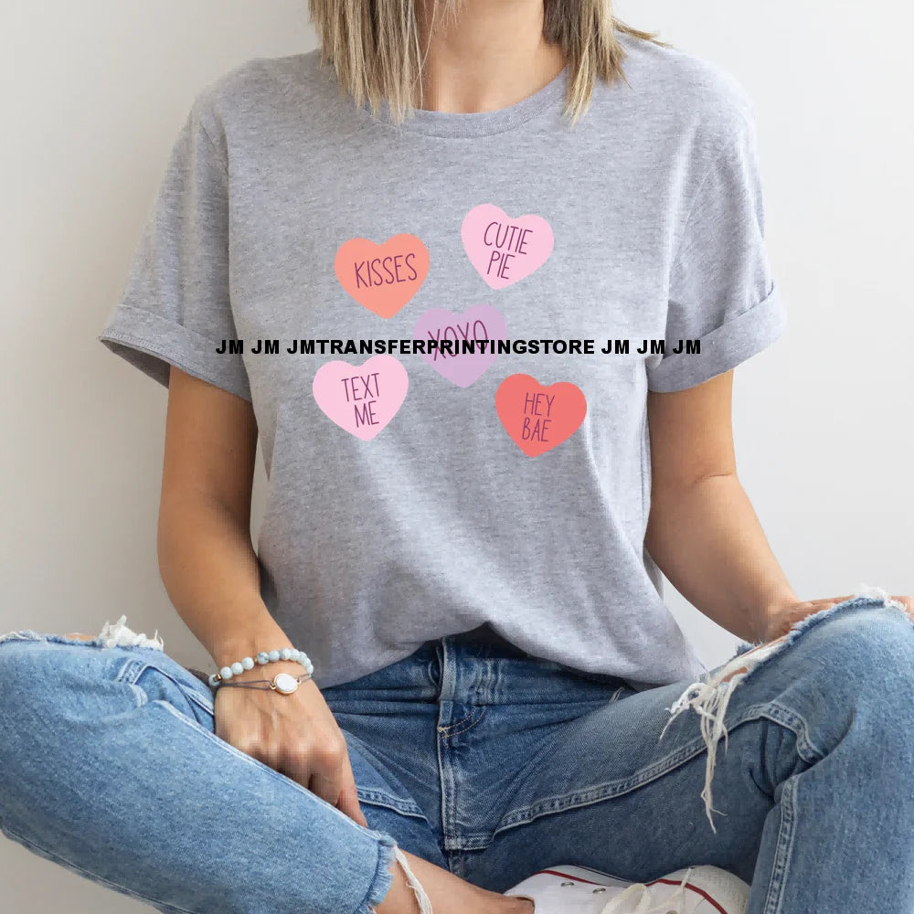 Cute Chicano Cartoon Baby Sad Girl Iron On Logos Pink Chicana Spanish Valentine DTF Tranfers Stickers Design For T-shirts Bags