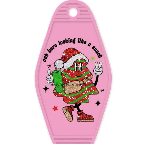 Have A Cup Of Christmas Cheer High Quality WaterProof UV DTF Sticker For Motel Hotel Keychain Merry And Bright Cozy Season