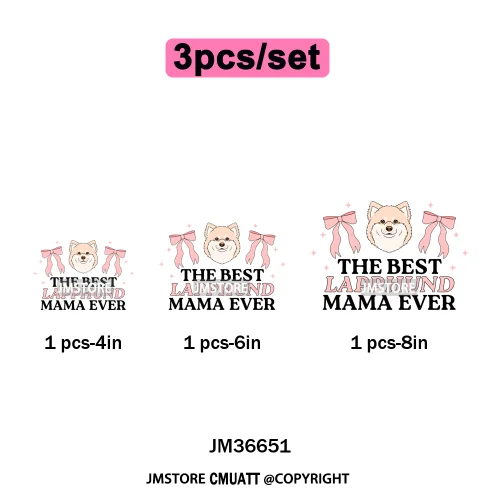 Best Mom Dog Out Of Office Summer Inspirational Quotes Good Vibes Iron on DTF Heat Transfer Stickers Ready to Press for T-shirts