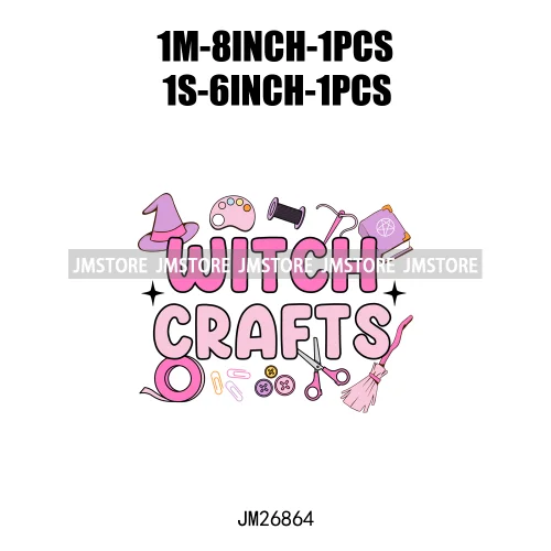 Custom Trick Or Read Ghost Witches Spooky Book Club Decals Bookish Girly Halloween DTF Iron On Transfers Stickers For T-shirts