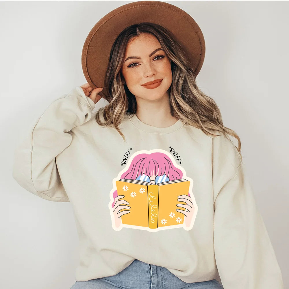 Coffee And Books Cozy Girl Book Club Good Thinking Quotes Iron On DTF Transfers Printing Stickers Ready To Press For Clothing