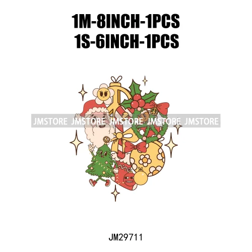 Christmas Girly Vibes Santa Winter Jesus Coquette Bow Tis The Season Iron On DTF Transfers Stickers Ready To Press For Clothes