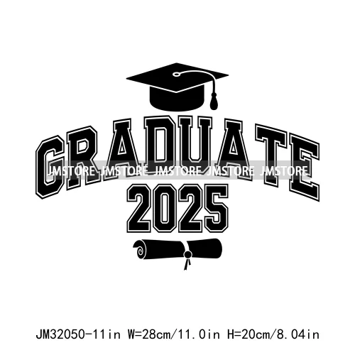 Class Of 2025 Season Coquette School Senior Year Our Final Chapter Iron On DTF Transfers Stickers Ready To Press For Hoodies