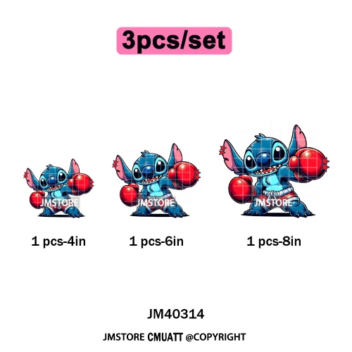 Funny Cartoon Playing Kids Love Character Thermal Printing Iron on DTF Washable Transfers Stickers Ready to Press for T-shirts