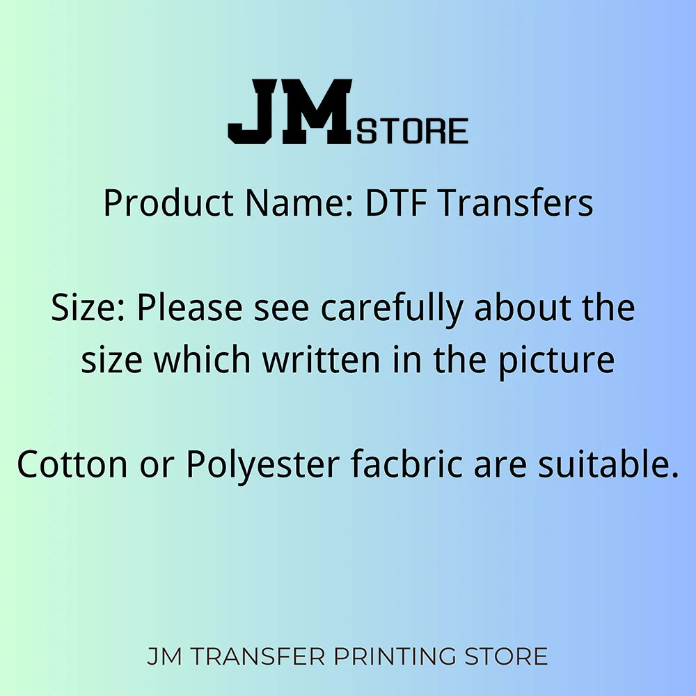 15cm 5.9in Cute Kid Flower Mermaid Iron On DTF Heat Transfer Sticker For Clothes Printed Thermal Applique Washable T-Shirt Decal