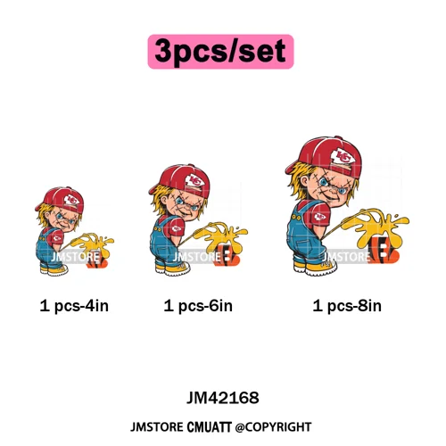 See You In Hell Scary Movie True Love Couple Halloween Season Iron on DTF Washable Transfers Stickers Ready to Press for Textile