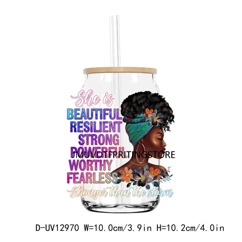 With God All Things Are possible UV DTF Transfer Stickers Decals For Libbey Cold Cups Mugs Tumbler Waterproof DIY Logo Christian