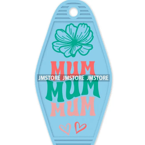 Camping Life Home Is Where We Park It High Quality WaterProof UV DTF Sticker For Motel Hotel Keychain Cat Mom