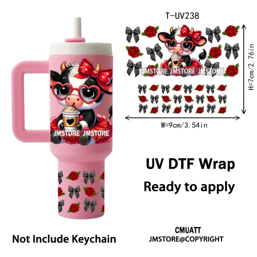 Cute Cartoon Princess Friends Wholesale Bulk UV DTF Wraps Ready To Apply Transfer Stickers Waterproof For Mini Tumbler Keychain