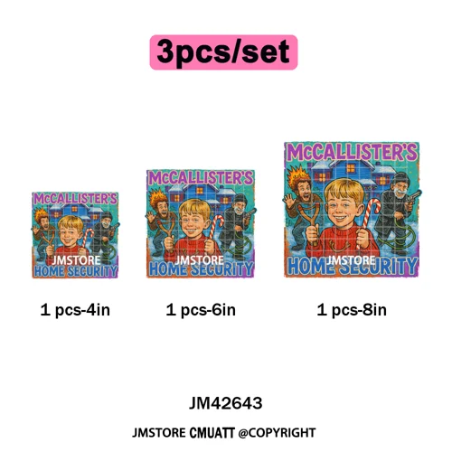 Retro Coquette Bows Holiday Christmas Movie Cartoon Kids Lover Iron on DTF Washable Transfer Stickers Ready to Press for Garment