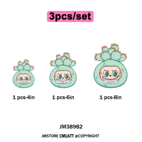 Cartoon Princess Girly Flowers Checkered Doll Characters Iron on DTF Washable Heat Transfer Stickers Ready to Press for Clothing
