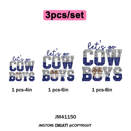 Faux Glitter Leopard Game Day American Football Sport Coquette Iron on Washable DTF Transfer Stickers Ready to Press for Clothes
