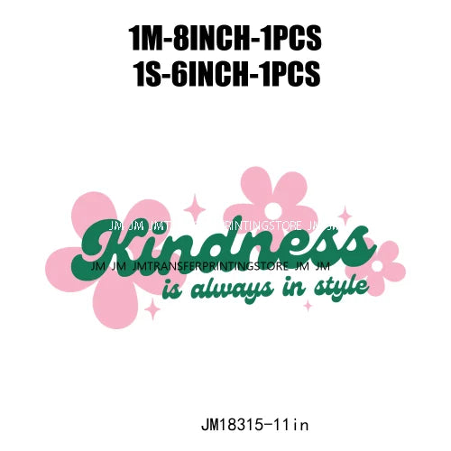 Iron On Prioritize Your Peace Princess Vibes Kindness Grateful Affirmation Saying Quotes DTF Transfers Stickers For T-Shirts Bag