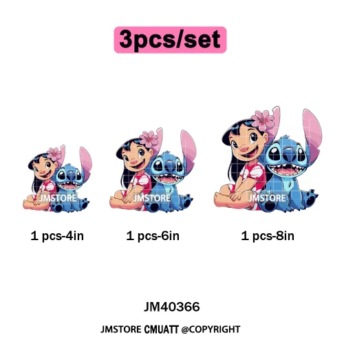 Aloha Flower Summer Vibes Cartoon Animal Vacation Life Designs Iron on DTF Washable Transfers Sticker Ready to Press for Clothes
