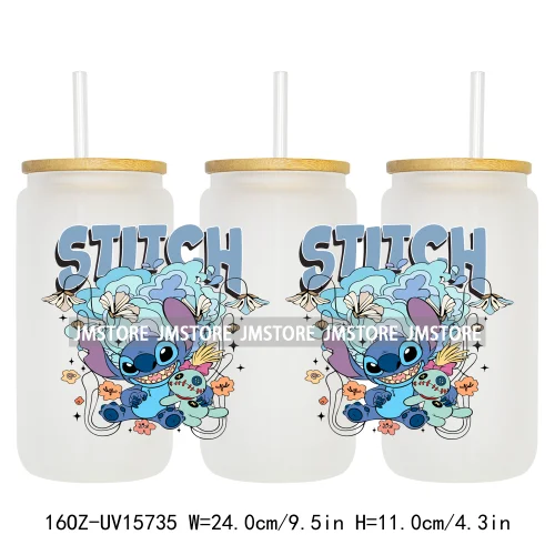 Magical Cartoon Coquette Summer UV DTF Stickers Ready to Transfer Cup Wrap Custom Labels DIY Craft For Libbey Glass Can Tumbler