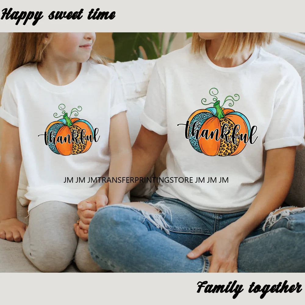 Fall Floral Coquette Bow Religious Jesus Autumn Girly Take Me To Pumpkin Patch DTF Iron On Transfers Stickers For T-shirt Bags