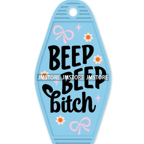 In My Teacher Era High Quality WaterProof UV DTF Sticker For Motel Hotel Keychain Funny Teaching Mode