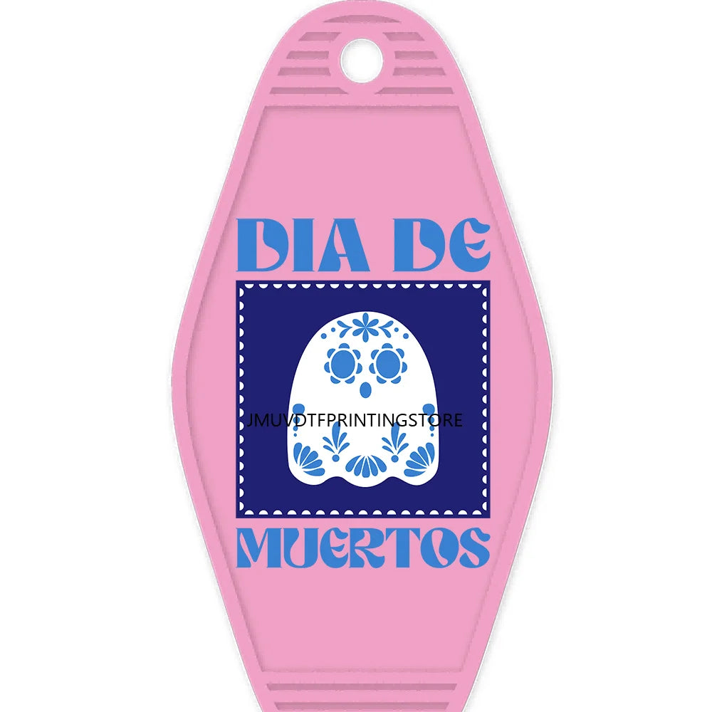 Mexico Latin Culture High Quality WaterProof UV DTF Sticker For Motel Hotel Keychain Mexican Sweet Snacks