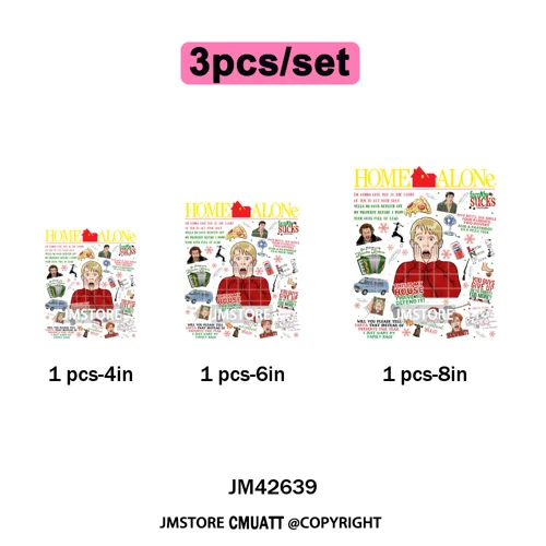 Retro Coquette Bows Holiday Christmas Movie Cartoon Kids Lover Iron on DTF Washable Transfer Stickers Ready to Press for Garment
