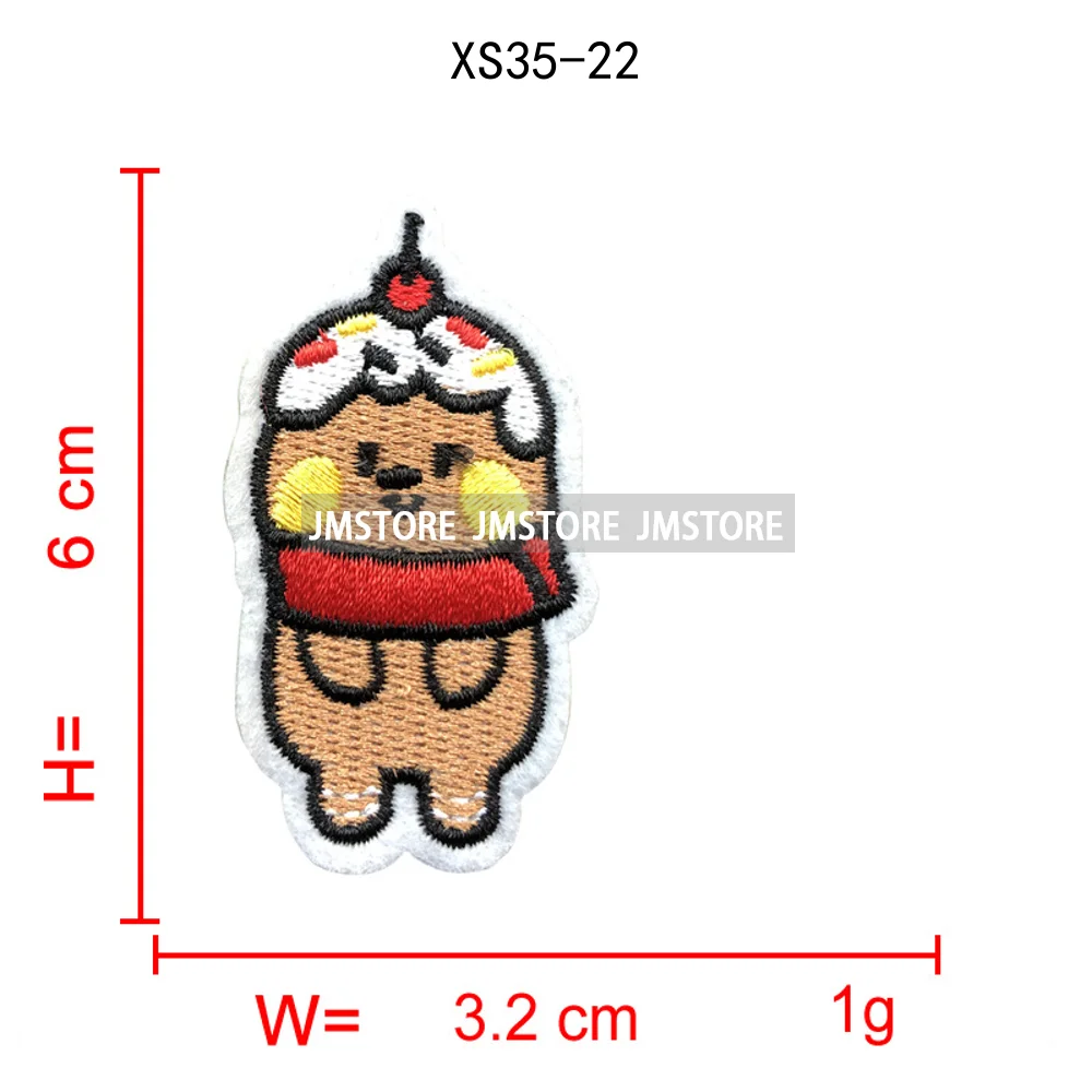 Sweet Christmas Small Size Snowman Santa Cozy Animal Xmas Holiday Gifts Kids Embroidery Appliques Iron on Patches for Clothing